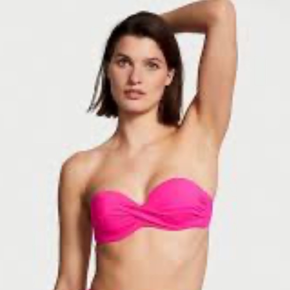 Body Glove Twist Padded Bandeau Bikini Top Size Small - Picture 4 of 13